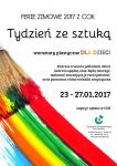 Ferie z COK - Tydzień ze sztuką